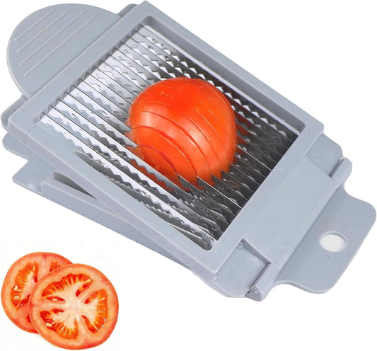 Tomato Slicer, Tomato Cutter Vegetable Slicer | Stainless Steel Blades, For Home Use, Smooth Cutting, Precise Cuts for Tomatoes