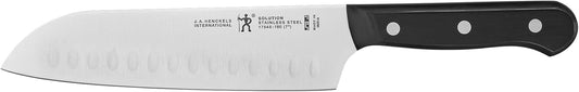 Solution Razor-Sharp Santoku Knife Set, German Engineered Informed by 100+ Years of Mastery, Stainless Steel, 7-inch