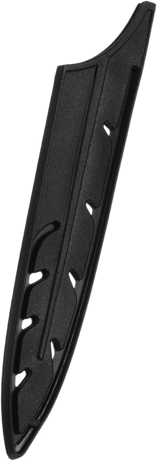 Knife Cover Sleeves Blade Edge Guards for 5" Utility Knife Blade Edge Protector Universal Knife Sheath for Kitchen, Black