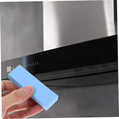 Stone Cleaning Eraser Blue Rubber Abrasive Block for Effortlessly Removing Kitchen Sink Stains and Limescale from Fixtures Portable and Lightweight Design