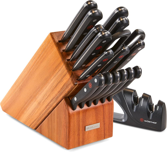 WÜSTHOF Gourmet 18-Piece Specialty Knife Block Set