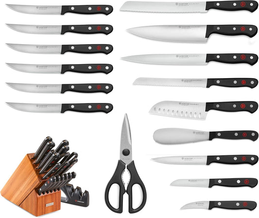 WÜSTHOF Gourmet 18-Piece Specialty Knife Block Set