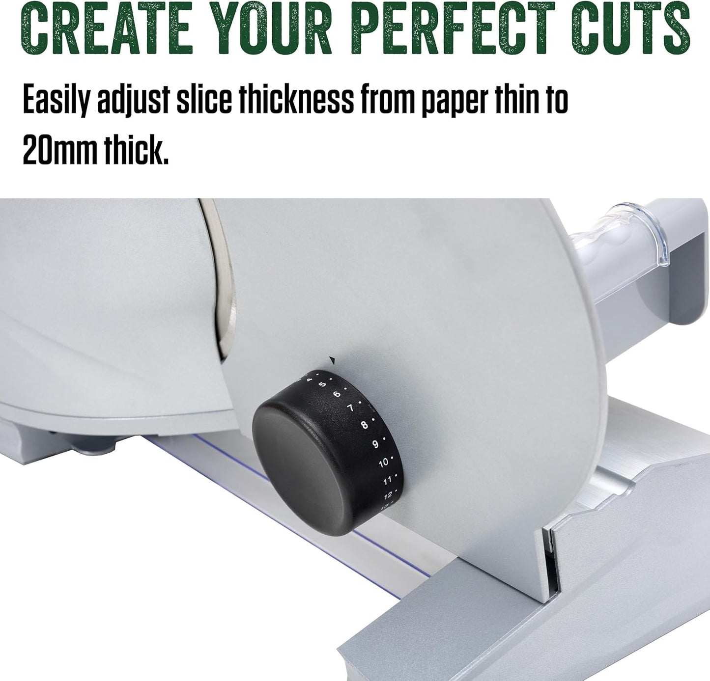 Mighty Bite 8.5" Meat Slicer