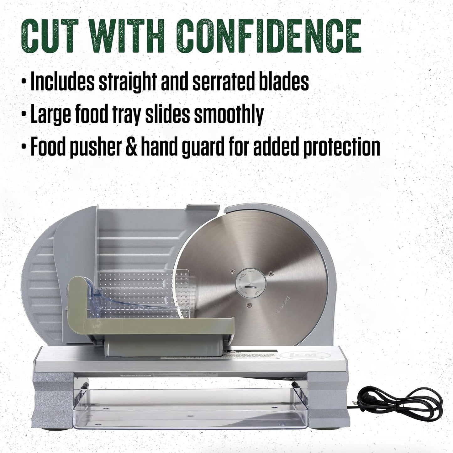 Mighty Bite 8.5" Meat Slicer