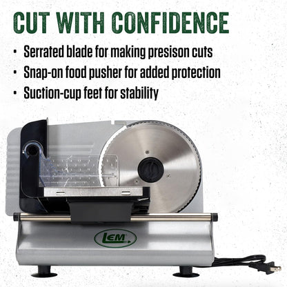 Mighty Bite 8.5" Meat Slicer