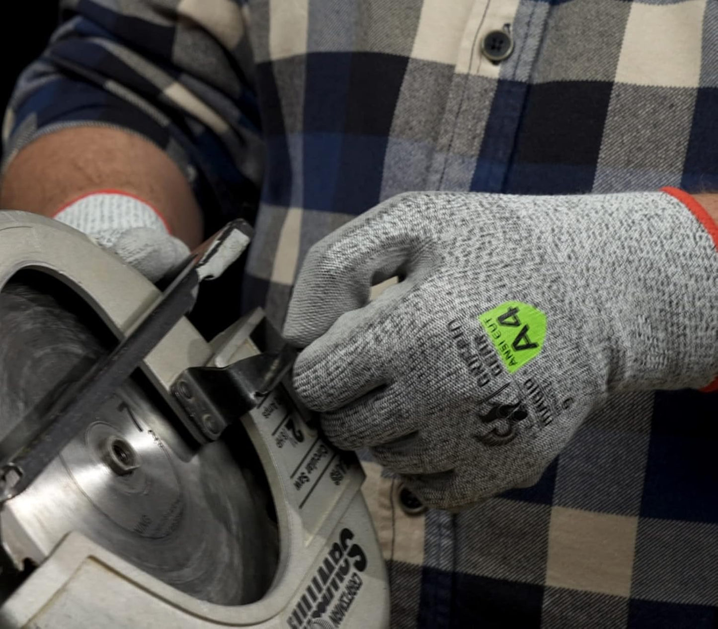 MAGID Griffin Gear ANSI A4 Sandy Nitrile Coated Work Gloves