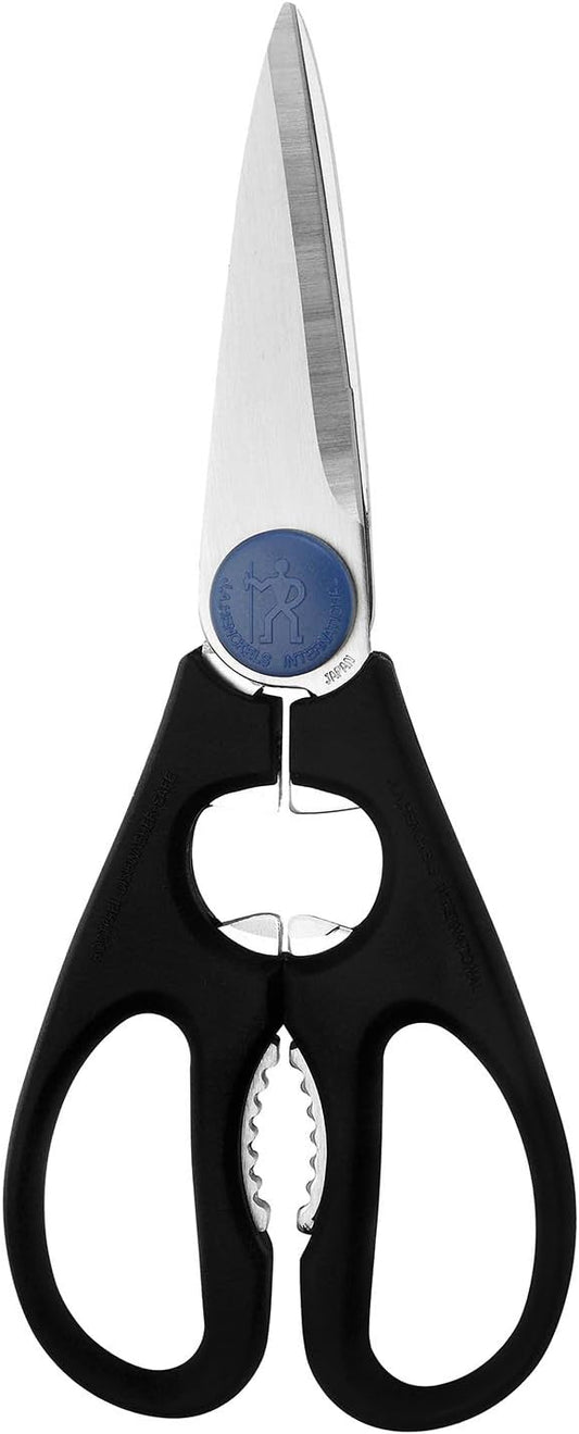 Kitchen Scissors Multi-purpose kitchen shears Made in Japan | Kitchen shears for poultry, herbs & packaging. Built-in bottle opener, comfortable grip, dishwasher safe.