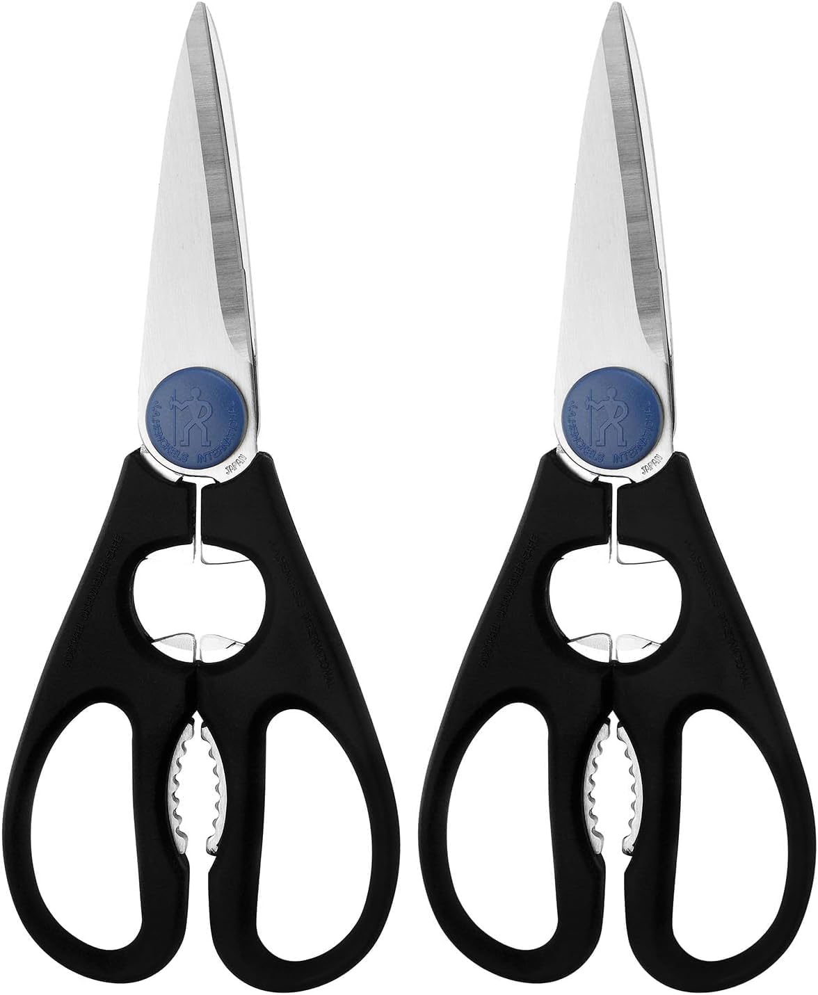 Kitchen Scissors Multi-purpose kitchen shears Made in Japan | Kitchen shears for poultry, herbs & packaging. Built-in bottle opener, comfortable grip, dishwasher safe.