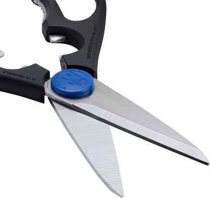 Kitchen Scissors Multi-purpose kitchen shears Made in Japan | Kitchen shears for poultry, herbs & packaging. Built-in bottle opener, comfortable grip, dishwasher safe.
