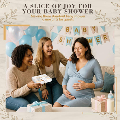 6 Pack Stainless Steel Cheese Knife Set, Baby Shower Game Gifts for Winners, Cheese Knife Gift Set with Thank You Card and Gift Box for Wedding Guests Favors Baby Shower Housewarming Party