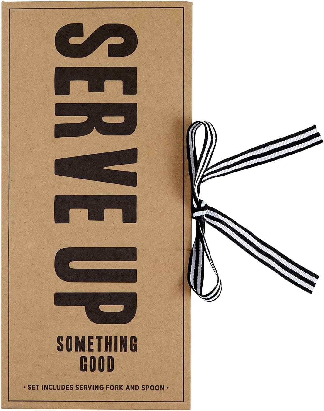 Gift Set Kitchen Essentials TableSugar Kraft Cardboard Book Gift Box, 4-Pieces, Cheese Knives