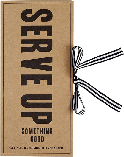 Gift Set Kitchen Essentials TableSugar Kraft Cardboard Book Gift Box, 4-Pieces, Cheese Knives
