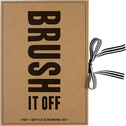 Gift Set Kitchen Essentials TableSugar Kraft Cardboard Book Gift Box, 4-Pieces, Cheese Knives
