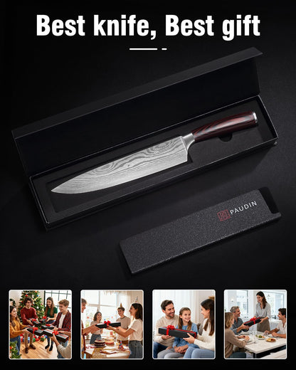 Kiritsuke Knife, 8 Inch Japanese Chef Knife Butcher knife