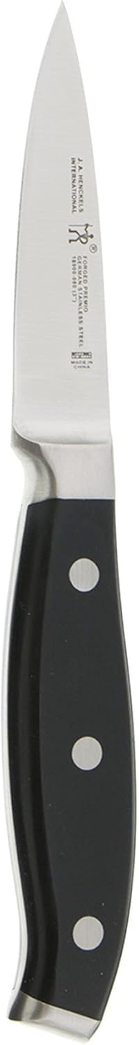 Forged Premio 3-inch Paring Knife, Black/Stainless Steel