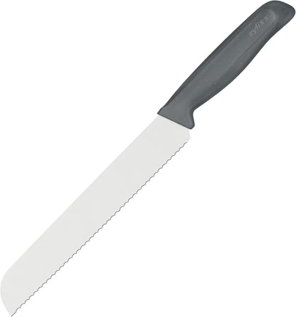 Bread Knife - Serrated Bread Knife with Ergonomic Handle - Stainless Steel Kitchen Blade - Sharp Serrated Blade for Precision Slicing - Kitchen Tool for Everyday Use