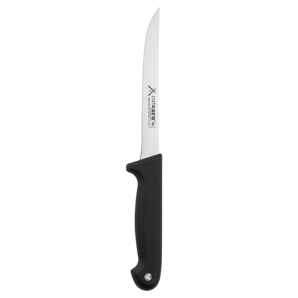 Boning Knife, Professional 6-Inch German Steel Blade for Deboning Poultry, Meat, and Fish, Ergonomic Soft-Grip Handle, NSF-Certified Kitchen Knife