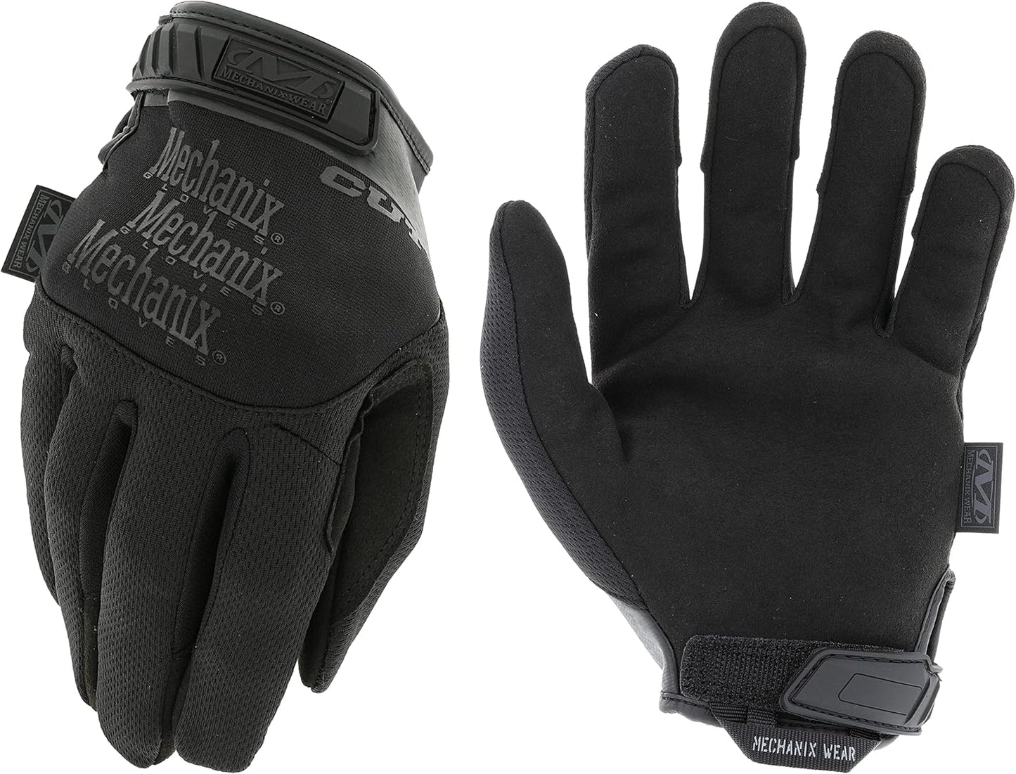 Tactical Specialty Pursuit D5 Cut Resistant Covert Work Gloves (X-Large, All Black)
