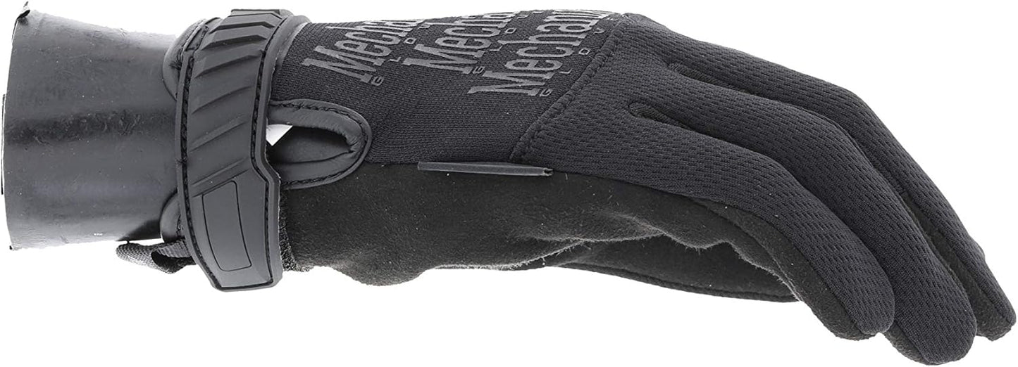 Tactical Specialty Pursuit D5 Cut Resistant Covert Work Gloves (X-Large, All Black)