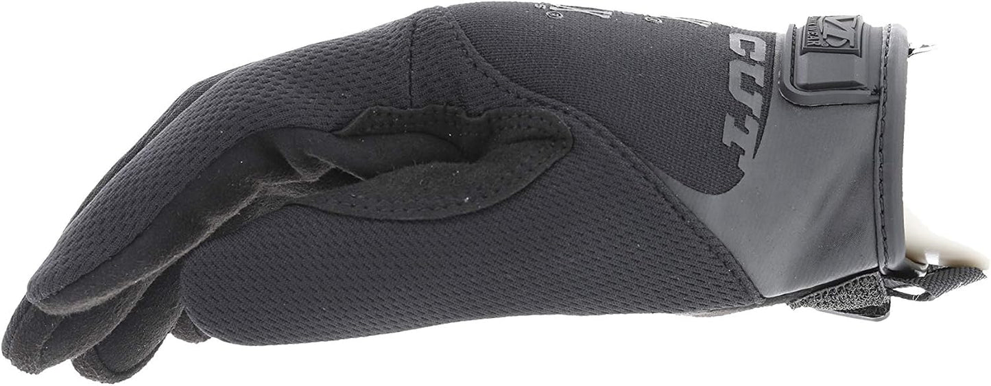 Tactical Specialty Pursuit D5 Cut Resistant Covert Work Gloves (X-Large, All Black)