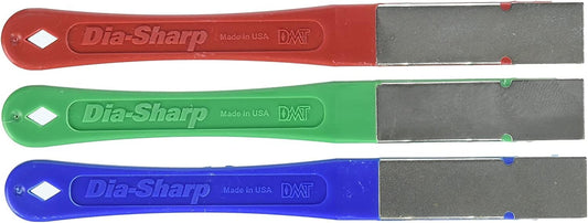DMT (Diamond Machining Technology) 2.5-in. DiaSharp Diamond Mini-Hone Sharpening Kit of Coarse, Fine, and Extra Fine Grit Sharpeners (D2K)