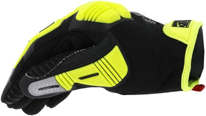 M-Pact E5 D3O Hi-Viz Cut Resistant Gloves Yellow Small | Armortex, TrekDry & D3O Construction with Hi-Viz Cut Resistance for High-Risk Heavy-Duty Work Environments