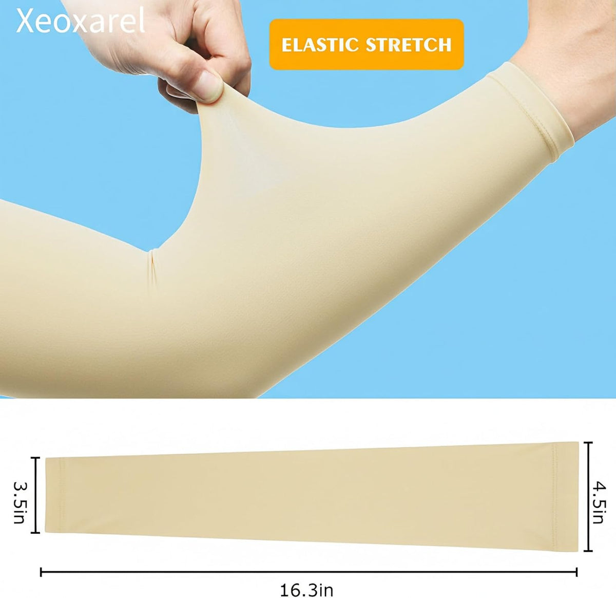 Xeoxarel Arm Sleeves for Men & Women (Available in 4 Pairs/12 Pairs)