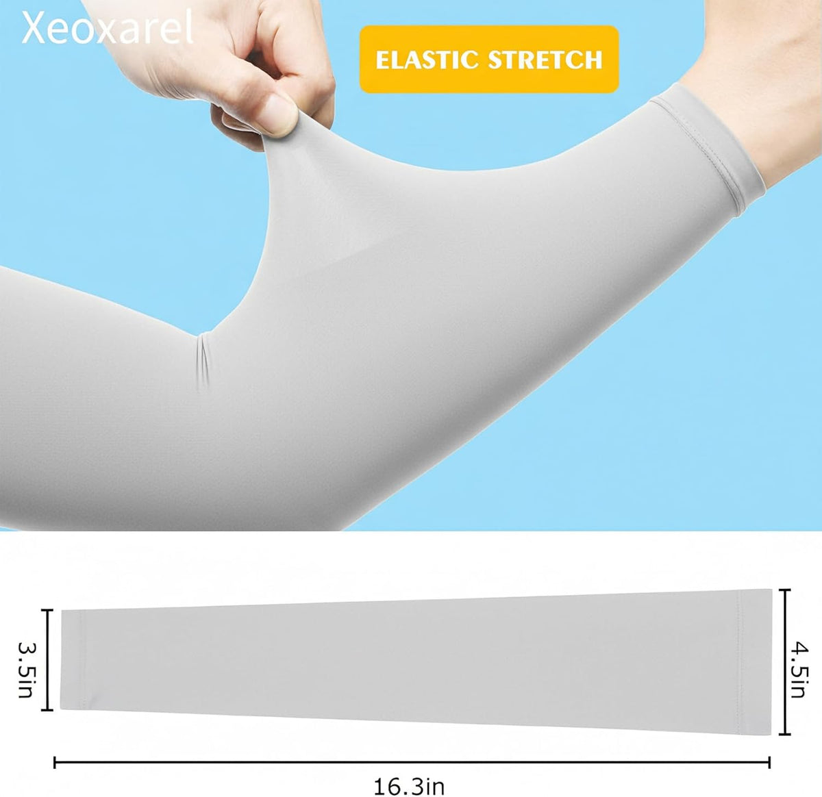 Xeoxarel Arm Sleeves for Men & Women (Available in 4 Pairs/12 Pairs)