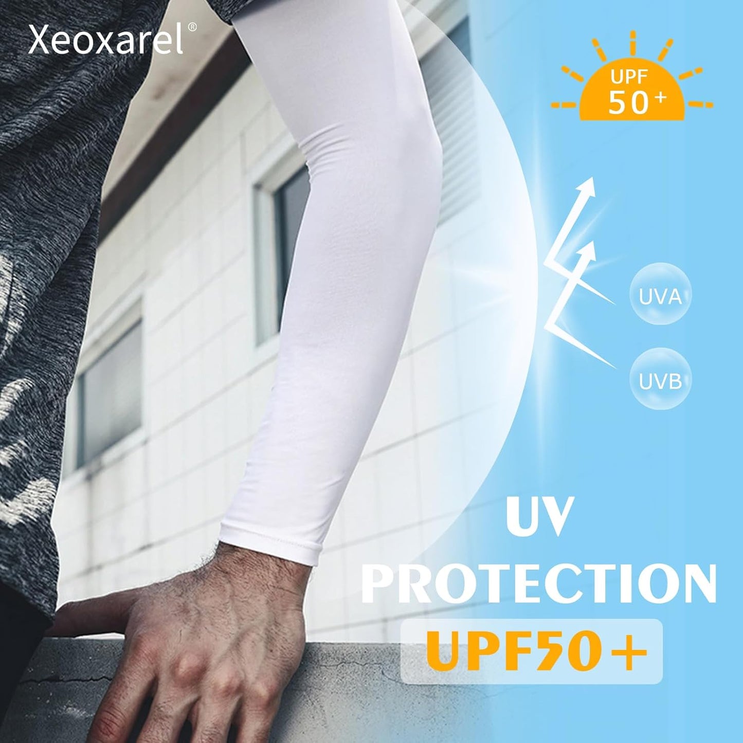 Xeoxarel Arm Sleeves for Men & Women (Available in 4 Pairs/12 Pairs)