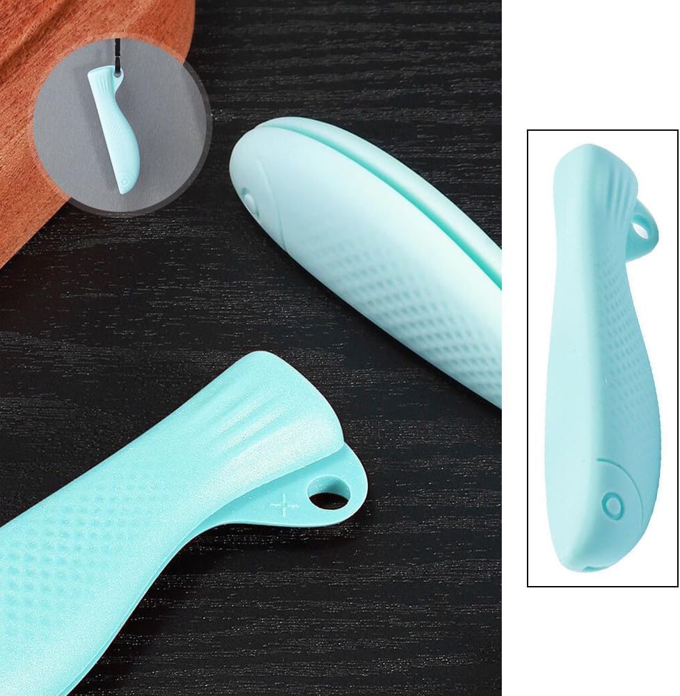 4 Pack Kitchen Knife Chopping Helper Chef Knife Back Cover Rubber Gripper Pads Meat Cutting Aid for Kitchen Knife Set Chef's Knife Boning Knife Fillet Knife Santoku Nakiri Knife Chef Knive