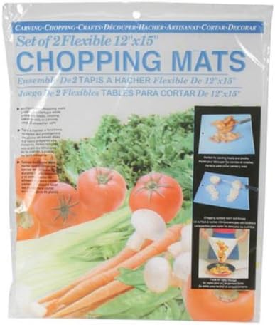 03142 Chopping Mat Set, 12-Inch X 15-Inch, 2-Piece