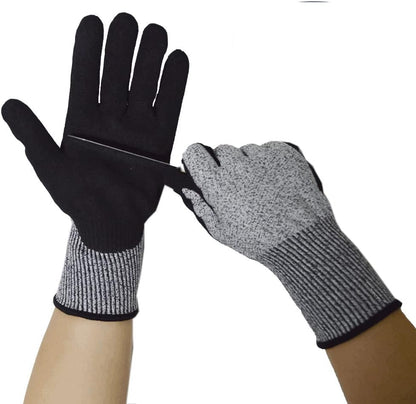 Cut Resistant Nitrile Gloves and Sleeves with EN388 Level 5 Protection