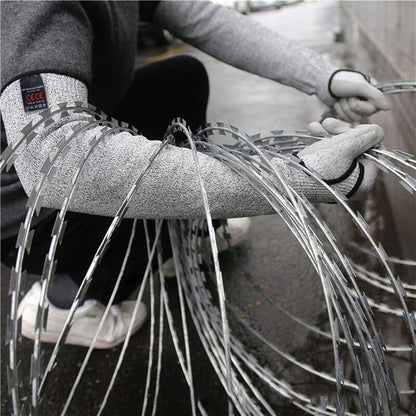 Cut Resistant Nitrile Gloves and Sleeves with EN388 Level 5 Protection