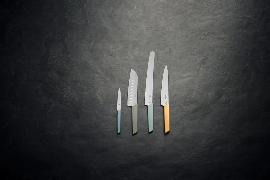 Swiss Modern Wavy Edge Paring Knife 3.9 in
