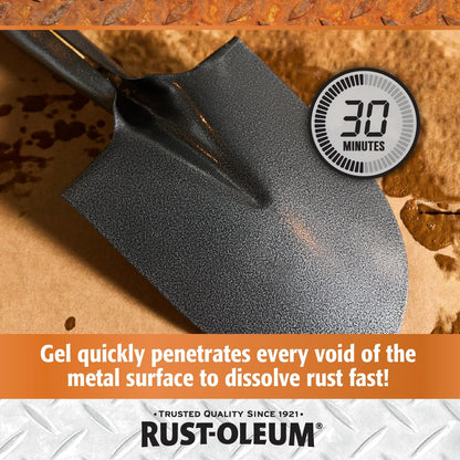 Rust Dissolver Trigger Spray Gel | Heavy-Duty Corrosion Remover for Metal Tools, Cars, Bikes, Grills, Bolts, Firearms & More | 32 oz