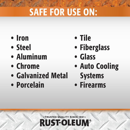 Rust Dissolver Trigger Spray Gel | Heavy-Duty Corrosion Remover for Metal Tools, Cars, Bikes, Grills, Bolts, Firearms & More | 32 oz