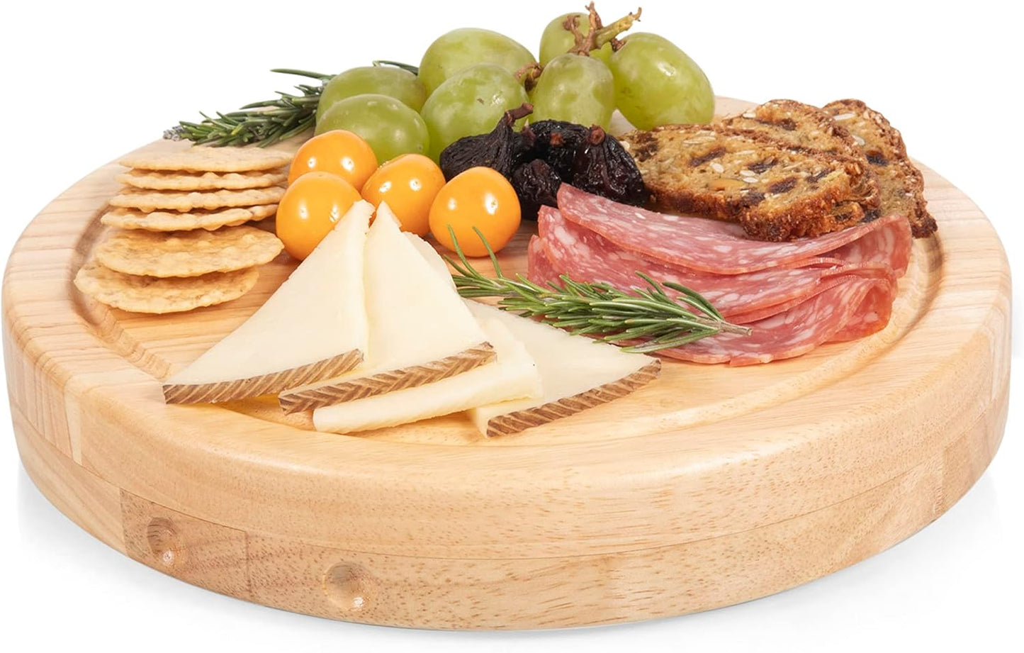 PICNIC TIME NCAA Circo Cheese Board and Knife Set - Charcuterie Board Set - Wood Cutting Board - Colors B
