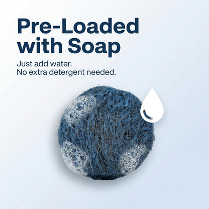 Steel Wool Soap Pads, Reusable, Cuts Grease and Removes Rust, 10 Count, Pack of 1