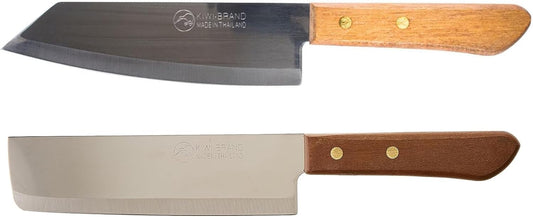 Kiwi Brand Deba Style Flexible Chef Knives, Set of 2, 171 and 172