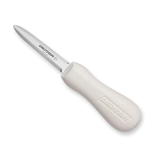 3" Boston-Style Oyster Knife | S134PCP, High Carbon, High Alloy Stain-Free DEXSTEEL Blade | Sani-Safe Polypropylene Handle | NSF Certified | Made in USA