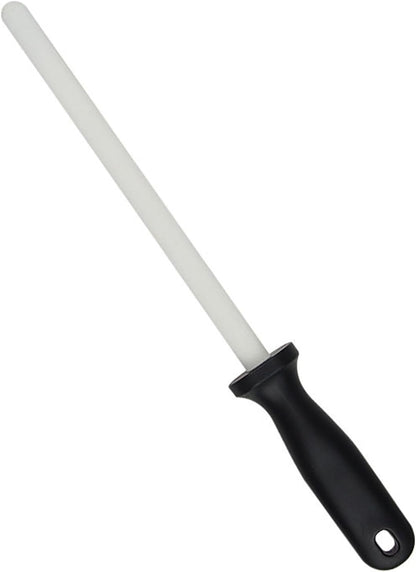 12 Inch Ceramic Knife Sharpener Honing Rod,Professional Knife Sharpening Tool,Ceramic Honing Rod for Chef's Knife and Kitchen Knife