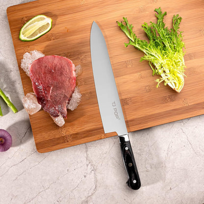 Gyuto Chef Knife 10.6 inch, Professional Japanese Sushi Knife, Full-tang Designed, Premium High Carbon Steel Blade 270mm