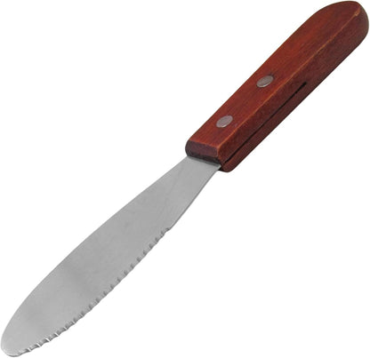 Sandwich Spreader, Stainless Steel, Brown, Medium