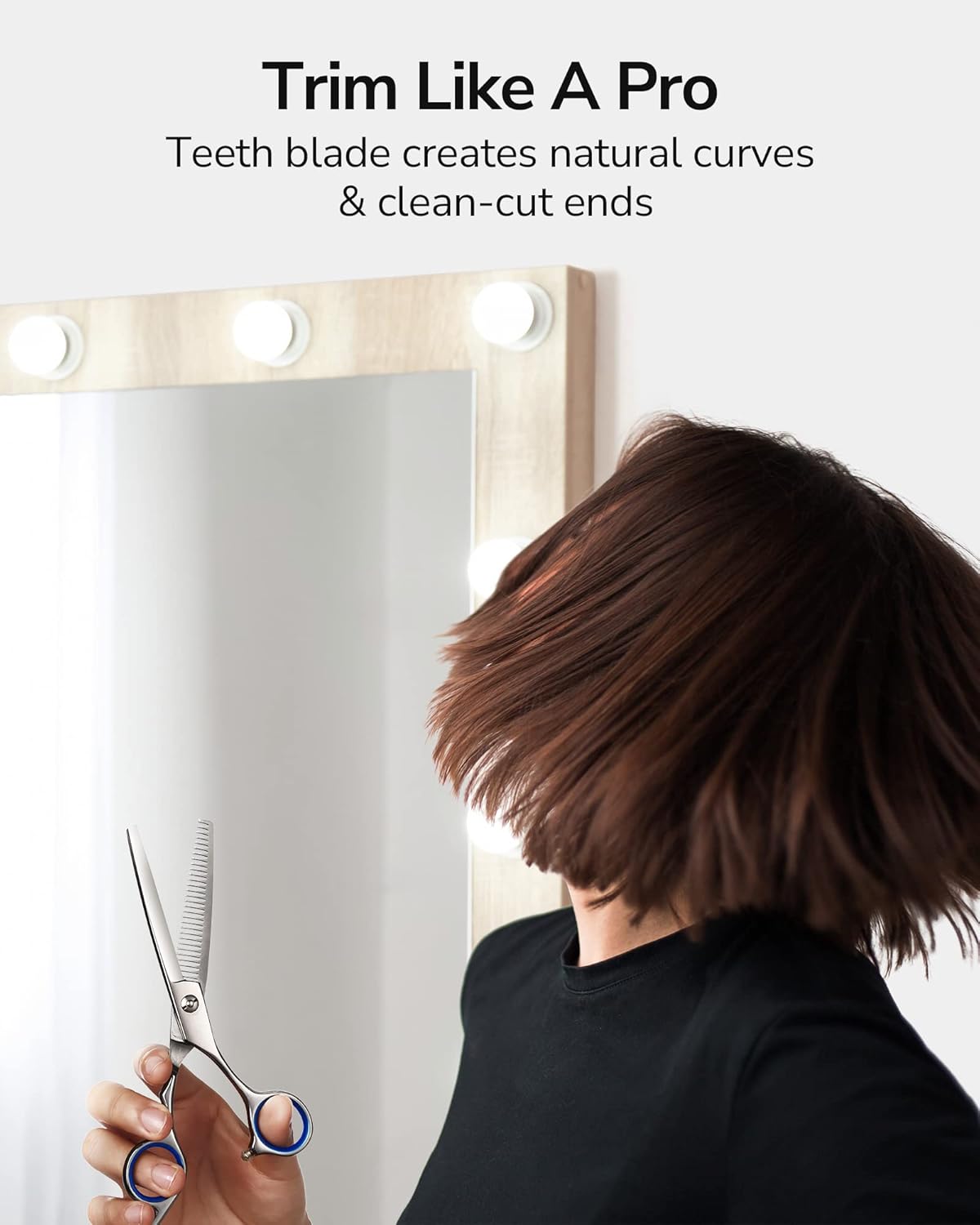 Hair Thinning Scissors Professional Barber’s Texturizing Teeth Shears for Hairdressing, Salon and Home Use Thinning Shears for Hair Cutting, Made of Japanese Stainless Steel, 6.5 inch