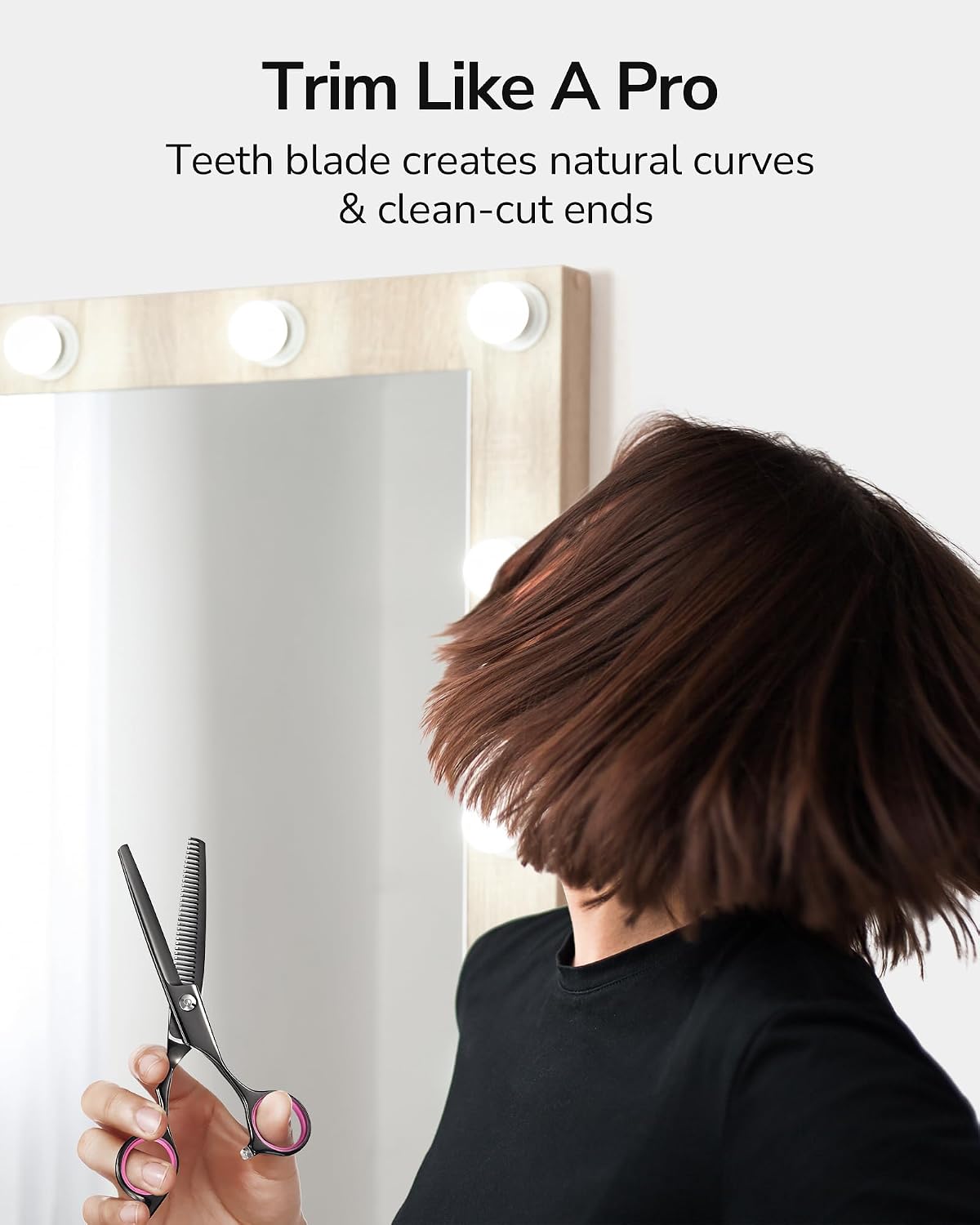 Hair Thinning Scissors Professional Barber’s Texturizing Teeth Shears for Hairdressing, Salon and Home Use Thinning Shears for Hair Cutting, Made of Japanese Stainless Steel, 6.5 inch