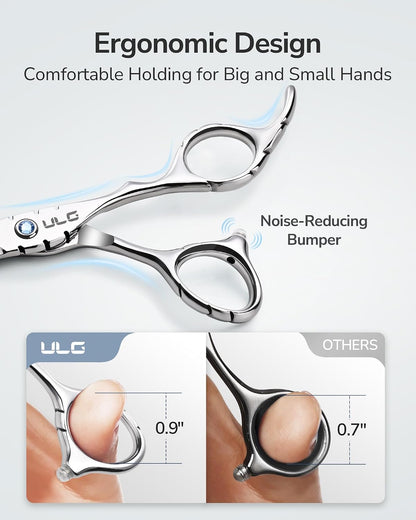 Hair Thinning Scissors Professional Barber’s Texturizing Teeth Shears for Hairdressing, Salon and Home Use Thinning Shears for Hair Cutting, Made of Japanese Stainless Steel, 6.5 inch