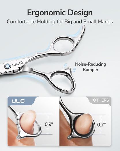 Hair Thinning Scissors Professional Barber’s Texturizing Teeth Shears for Hairdressing, Salon and Home Use Thinning Shears for Hair Cutting, Made of Japanese Stainless Steel, 6.5 inch