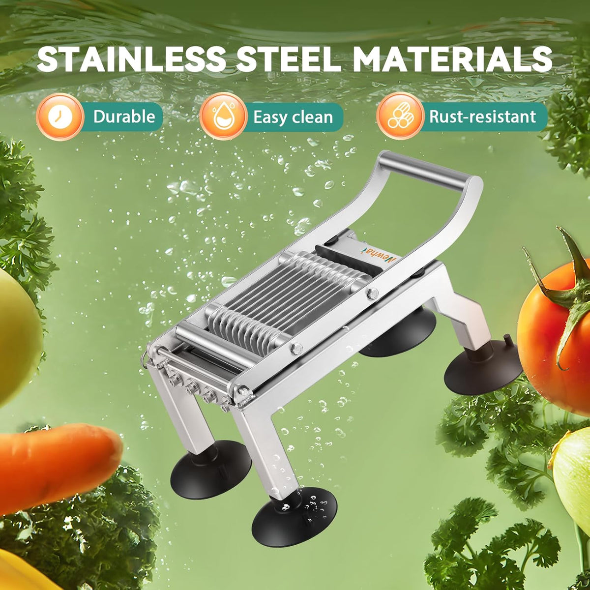 Commercial Tomato Slicer, 0.4"/10mm Stainless Steel