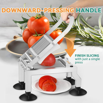 Commercial Tomato Slicer, 0.4"/10mm Stainless Steel