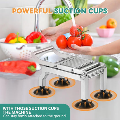 Commercial Tomato Slicer, 0.4"/10mm Stainless Steel